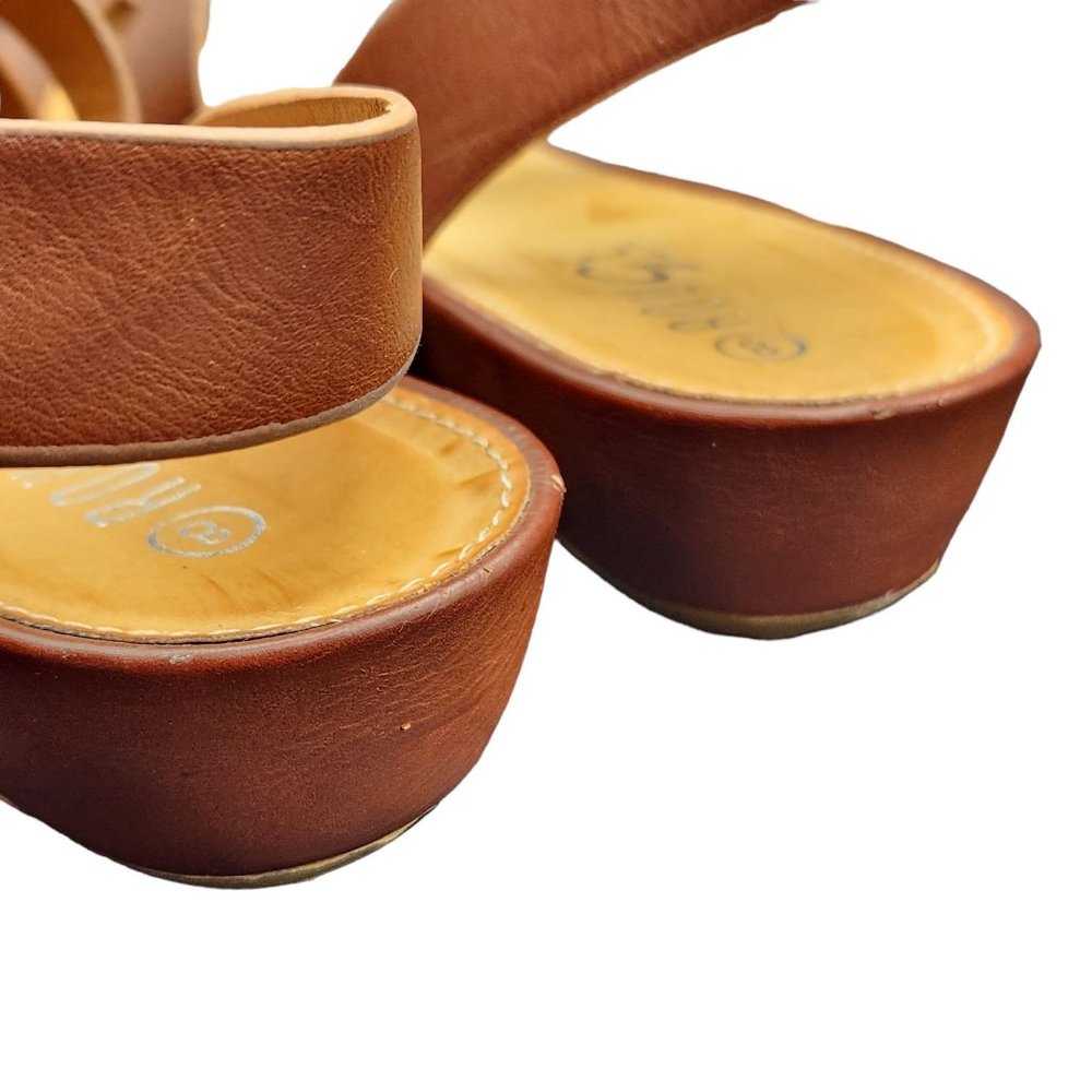 Rouge Helium Size 8 Jana 07 Brown Sandals Manmade Material - Picture 4 of 6